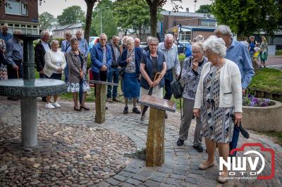 Nieuwe namenmonumenten eren oorlogsslachtoffers in gemeente Elburg - © NWVFoto.nl